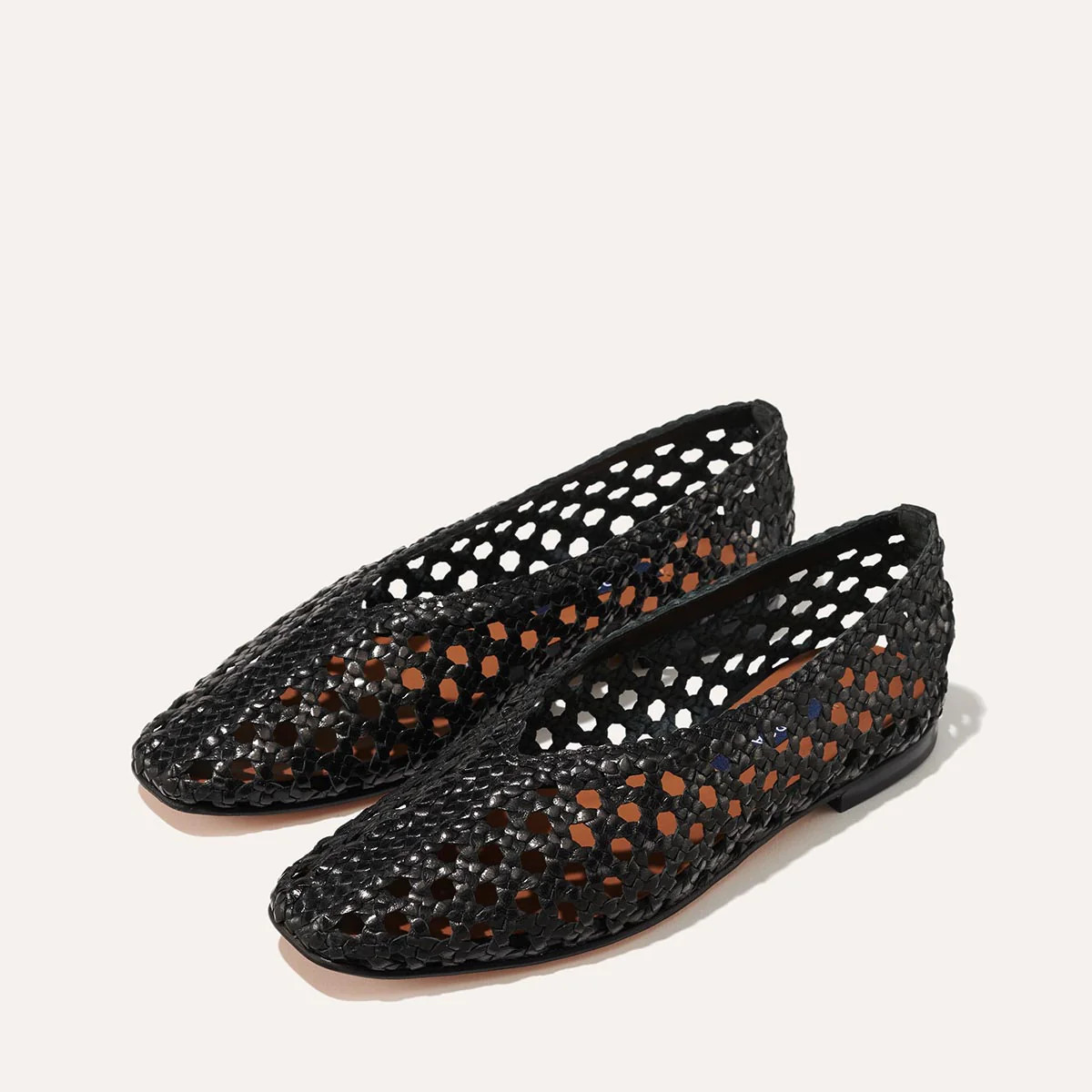 The Woven Paz - Black Leather | Margaux