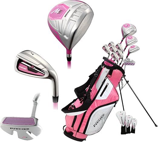 Precise M5 Ladies Womens Complete Right Handed Golf Clubs Set Includes Titanium Driver, S.S. Fair... | Amazon (US)