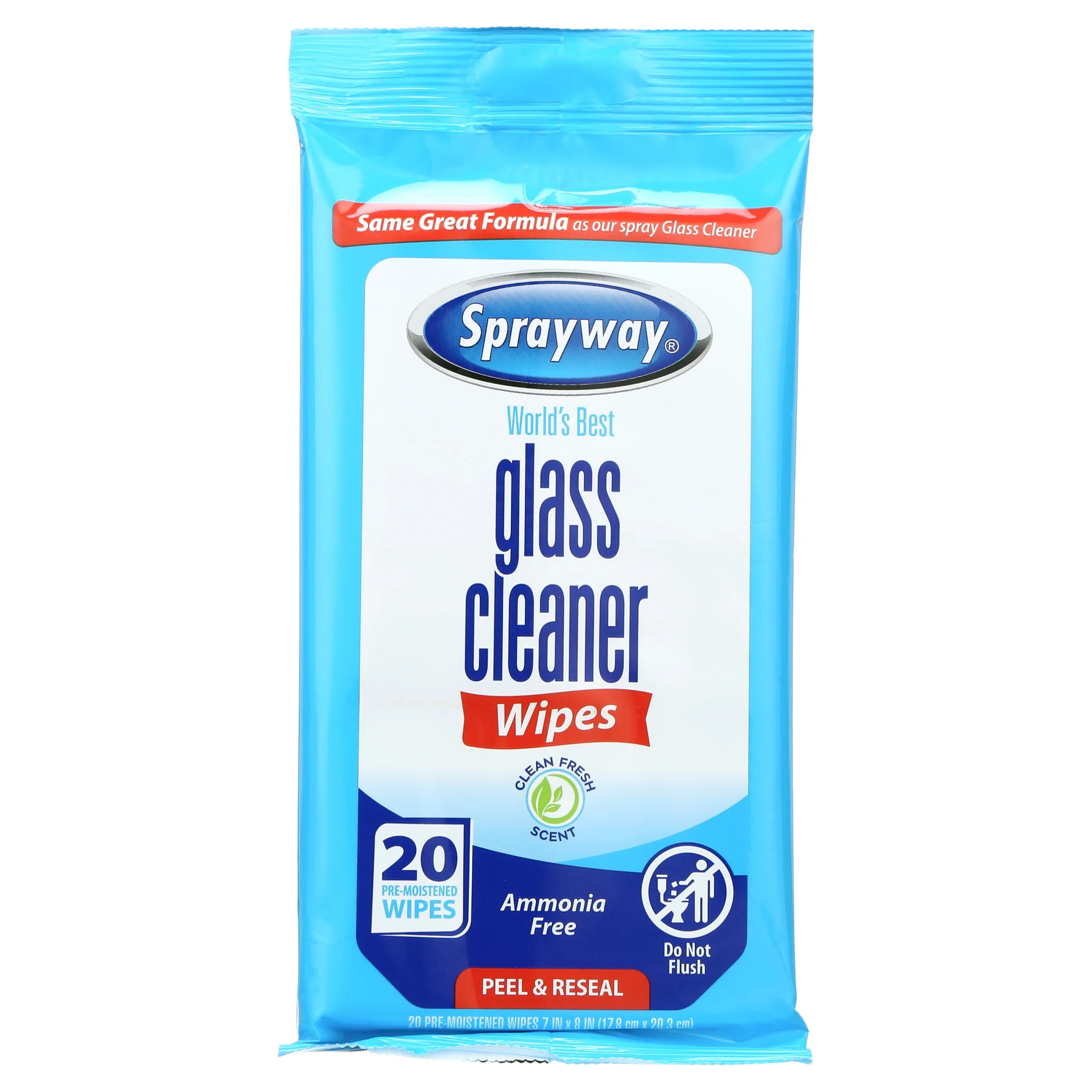 Sprayway Glass  Cleaner Wipes 20/pack | Walmart (US)