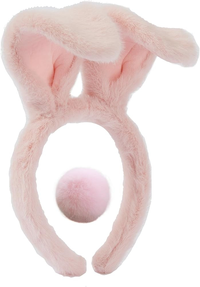 Easter bunny ears headband for rabbit pretend play plush costume | Amazon (US)