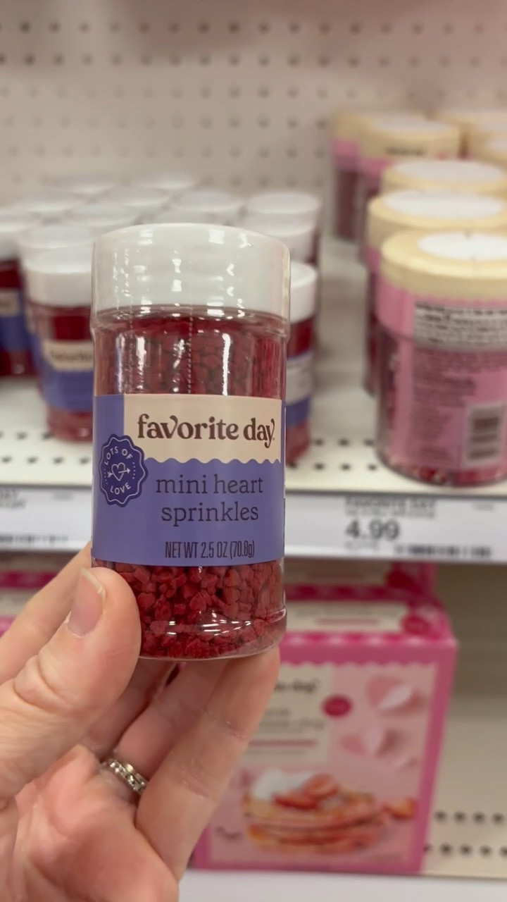 Valentine's Day Sprinkles are out at Target! Yes I bought them all. 

 

#LTKSeasonal #LTKParties