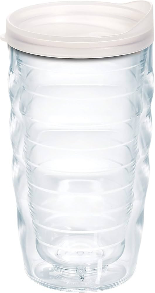 Tervis Clear & Colorful Lidded Made in USA Double Walled Insulated Tumbler Travel Cup Keeps Drink... | Amazon (US)