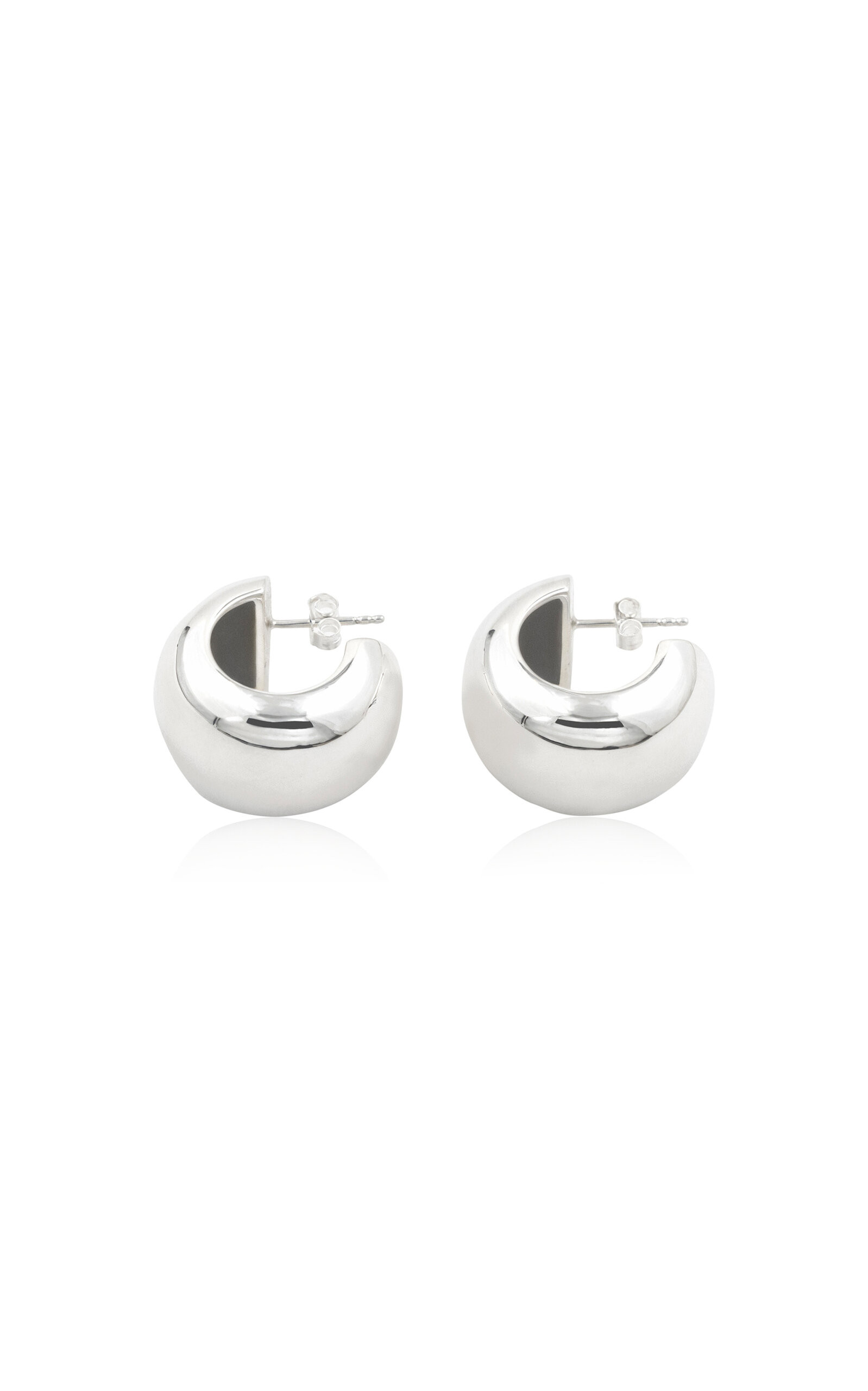 Ragbag Studio - Women's Chunky 925 Sterling Silver Earrings - Silver - OS - Moda Operandi - Gifts Fo | Moda Operandi (Global)