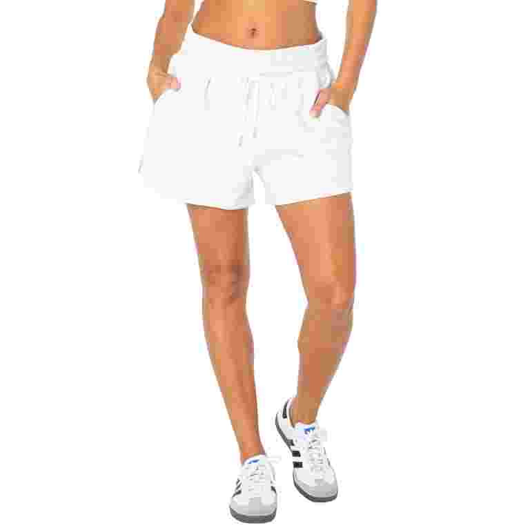 Celebrity Pink Womens 3.5 inch Oversized Boyfriend Fleece Shorts - Walmart.com | Walmart (US)