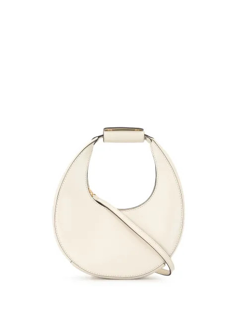 STAUD Moon Small Leather Shoulder Bag - Farfetch | Farfetch Global
