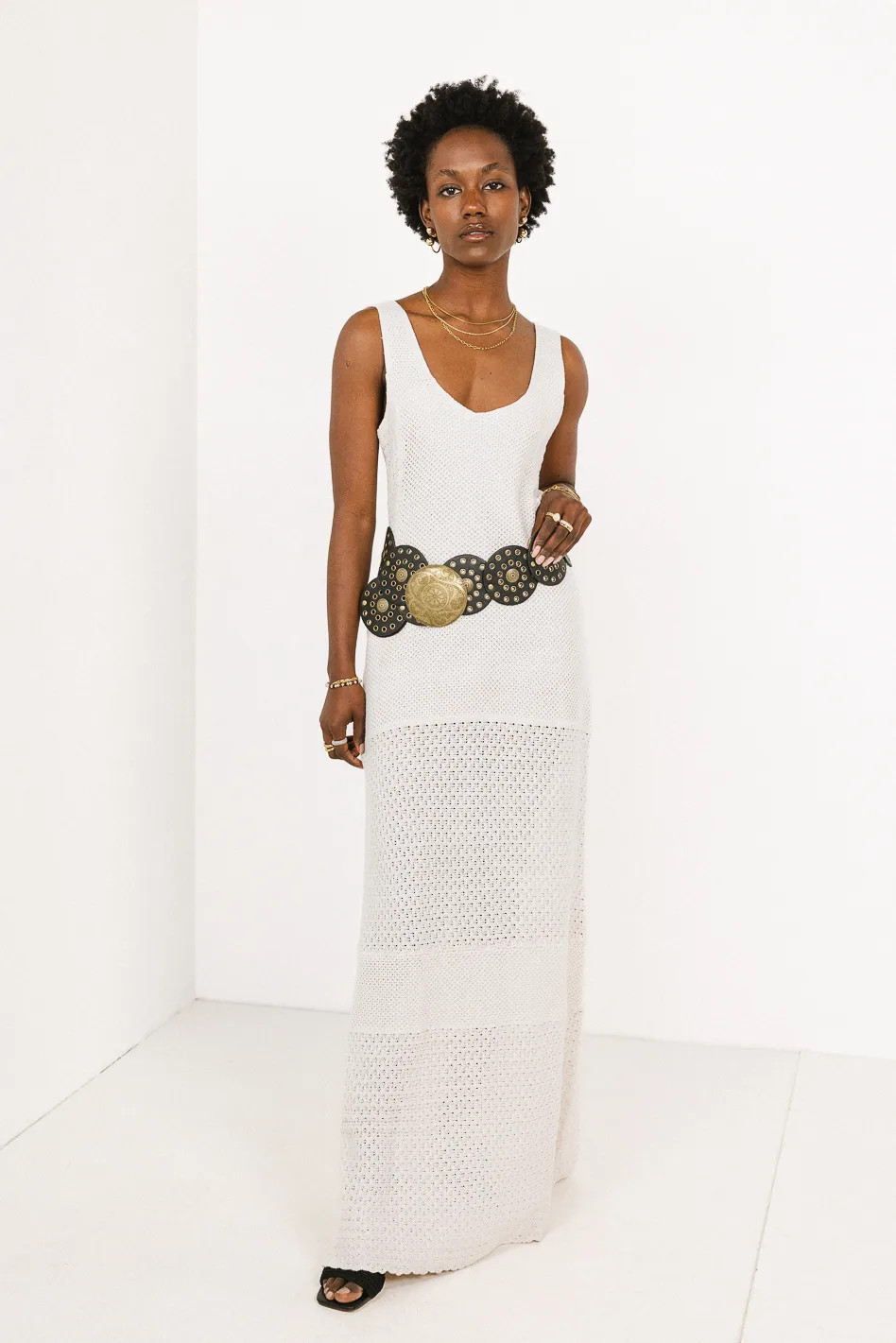 Sonnet Knit Maxi in Natural | Böhme US