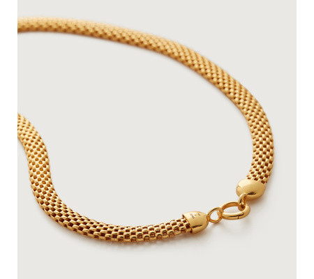 Heirloom Woven Chain Necklace 46cm/18' | Monica Vinader (Global)