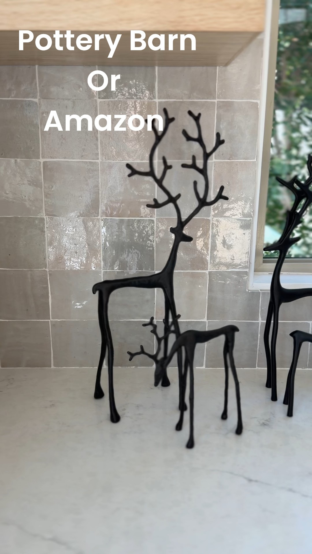 Pottery Barn or Amazon? 

Left is Pottery Barn
Right is Amazon

black metal reindeer decor, Pottery Barn black metal reindeer, Amazon black metal reindeer, black reindeer figurines, metal Christmas reindeer, modern black reindeer decoration, matte black reindeer, minimalist reindeer sculpture, black reindeer holiday decor, decorative metal reindeer set, modern Christmas reindeer decor, Scandinavian Christmas decor, farmhouse holiday decorations, Pottery Barn inspired Christmas finds, Amazon holiday decor, neutral holiday mantel decor, organic modern Christmas styling, reindeer decor for entryway, black holiday figurines, timeless Christmas tabletop accents, sleek holiday accent, designer-inspired reindeer, minimalistic Christmas statement piece, matte black holiday figurines, elegant Christmas shelf decor, chic black holiday decorations, transitional holiday styling, neutral modern winter decor

#LTKHoliday #LTKHome #LTKSeasonal