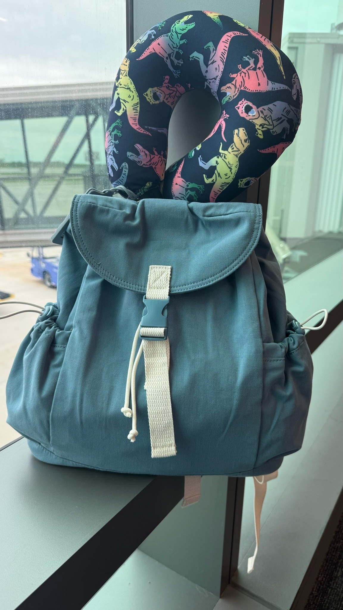 If you travel with kids, you already know the airport struggle 😅
This backpack + neck pillow combo survived the gate, snacks, devices, random treasures, and the “I’m tired” phase. And yes… the dinosaur pillow was non-negotiable. #affiliate

#LTKTravel #LTKmomlife #LTKKids