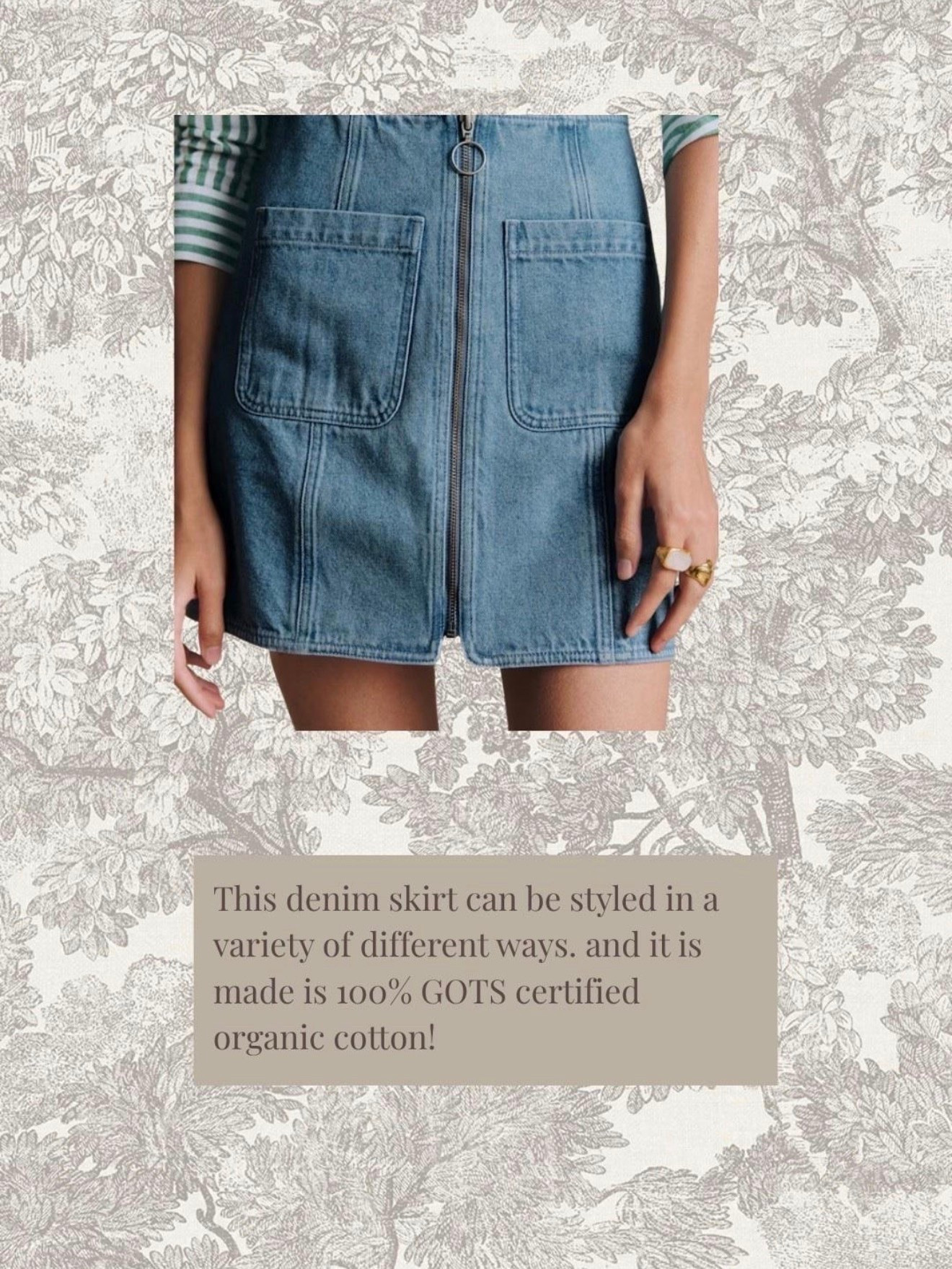 Obsessed with the pockets on this! It's so cute and would be so cute with boots this fall!