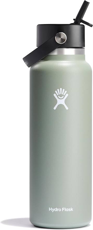 Hydro Flask Wide Flex Straw Cap Agave 40 Oz | Amazon (US)