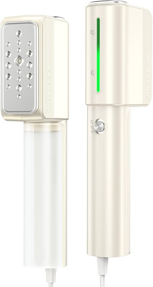 Jack ＆ Rose Travel Steamer For Clothes,110-230V,0.9Ib Light,9 * 2.6in Small Mini Travel Size,St... | Amazon (US)