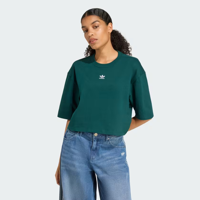 Essentials Crop Tee | adidas (US)