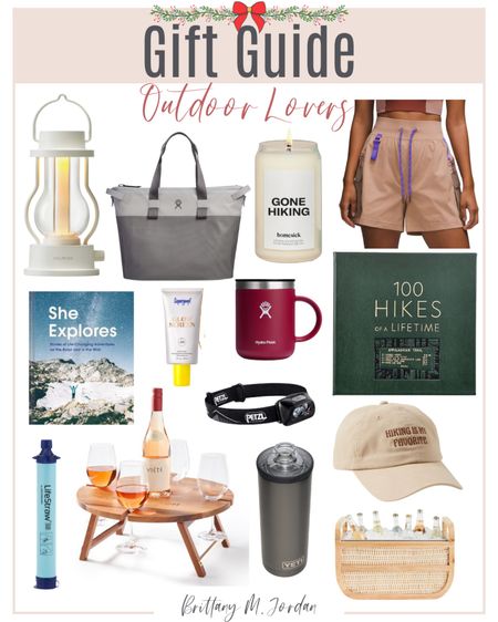 Holiday Gift Guide: Outdoor Lovers #holidaygiftguide #giftguide #christmasgiftguide #giftidea #gifts #holidaygift #christmaagifts #outdoors 

#LTKSeasonal #LTKHoliday #LTKGiftGuide