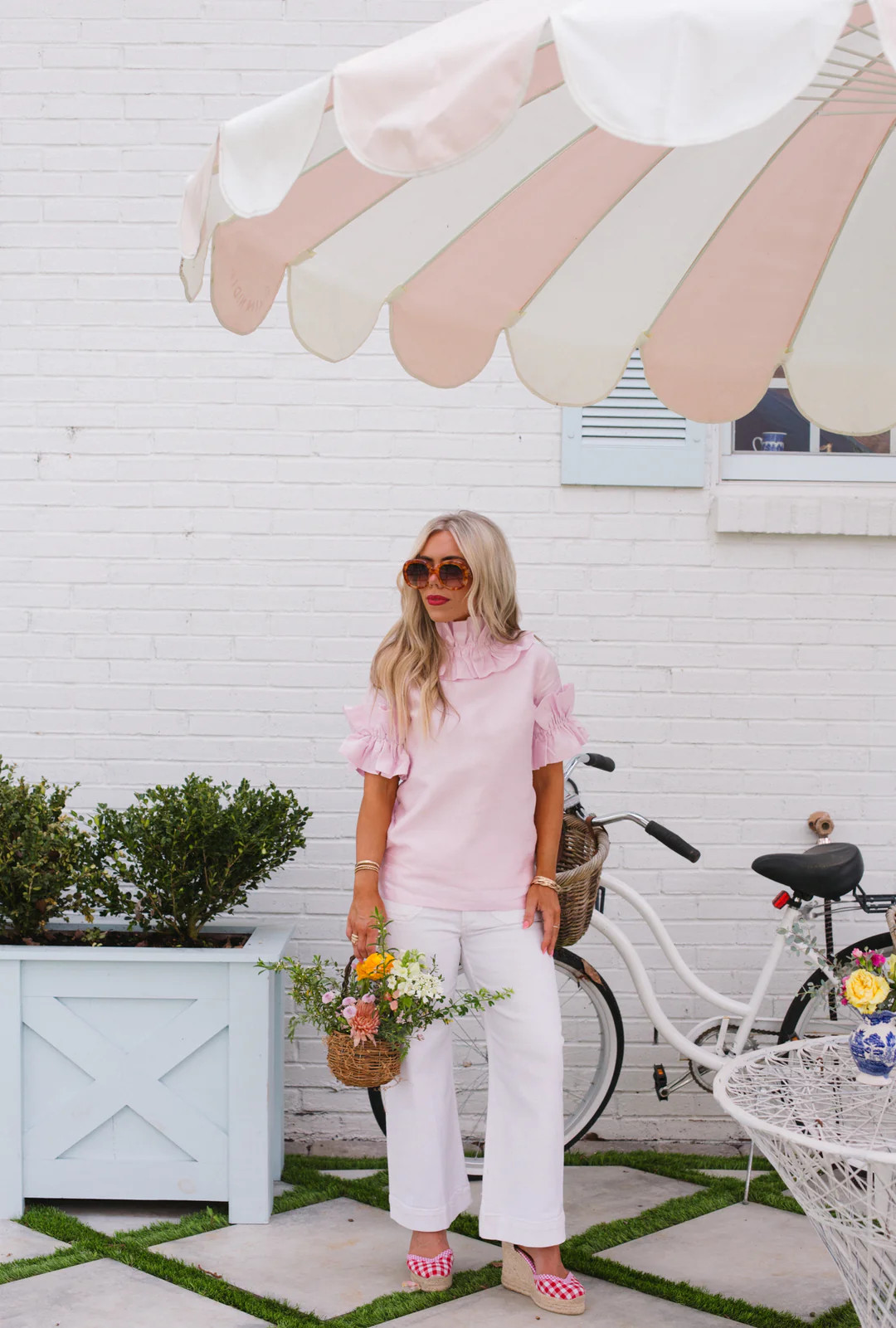 Mary Margaret Top in cotton candy | Elizabeth Wilson Designs