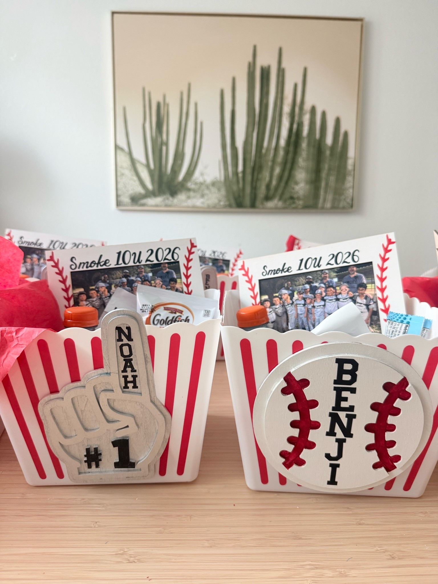 Team gifts! (Popcorn buckets and wooden signs on front are from Dollar Tree)

#LTKmomlife #LTKKids #LTKdayinmylife