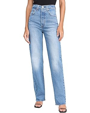 Levi's Womens Ribcage Full Length Jeans | Amazon (US)