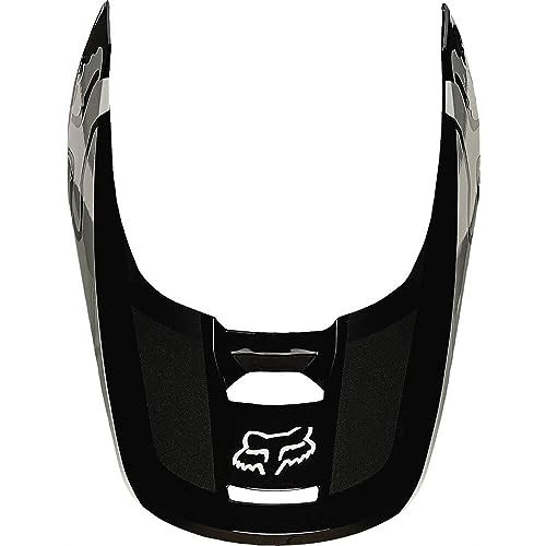 Fox Racing Mens V1 Helmet Visor,Black/White - REVN,Large | Amazon (US)