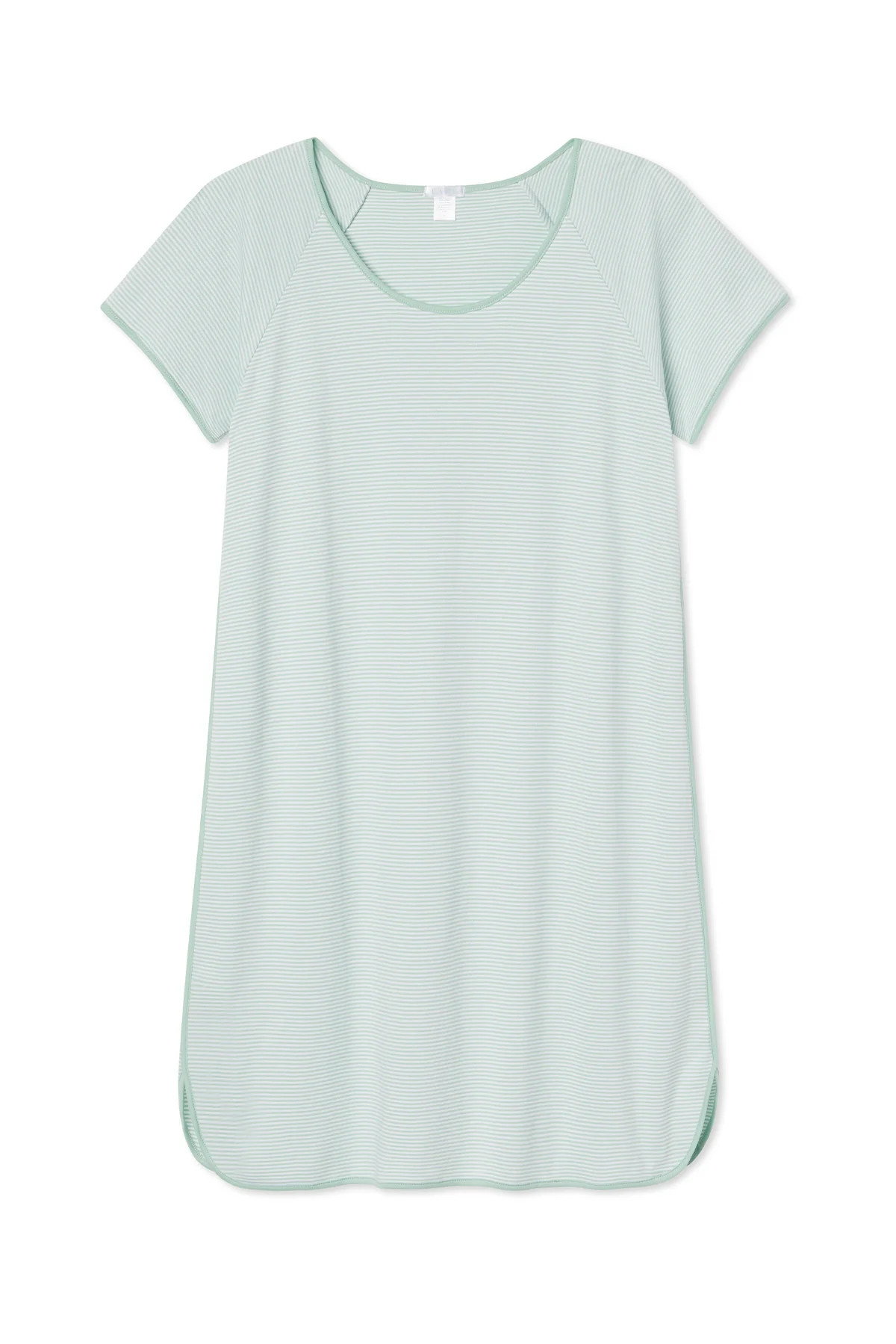 Pima Nightgown in Parisian Green | Lake Pajamas