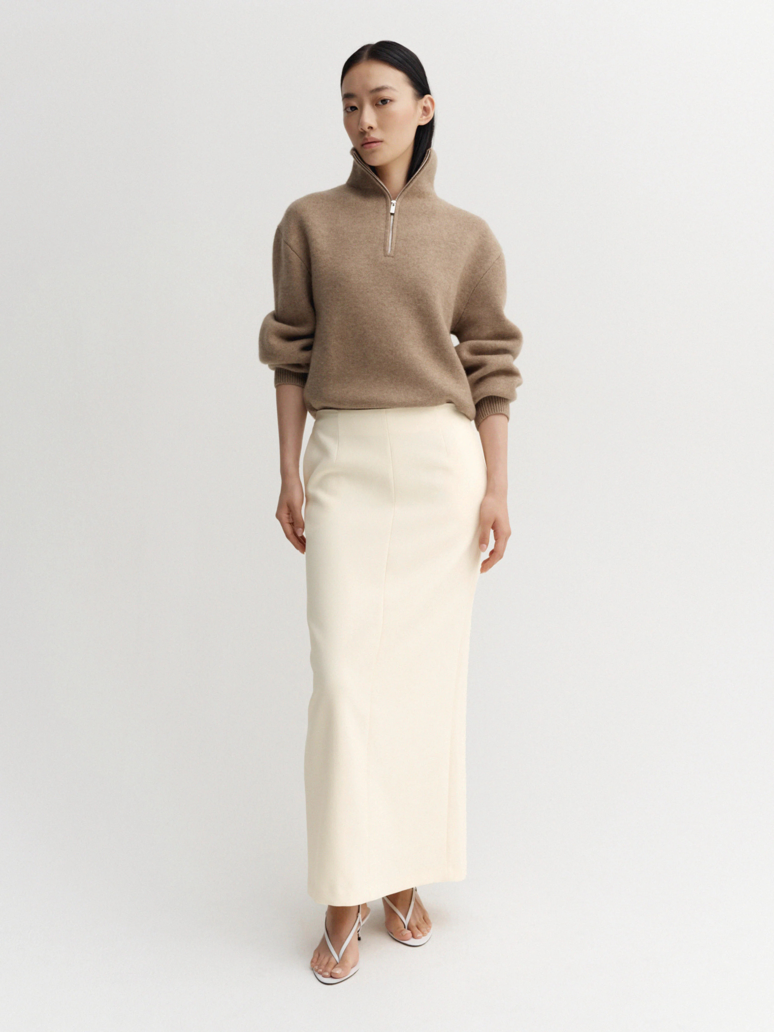 Dana Sweater, hazel | Almada Label