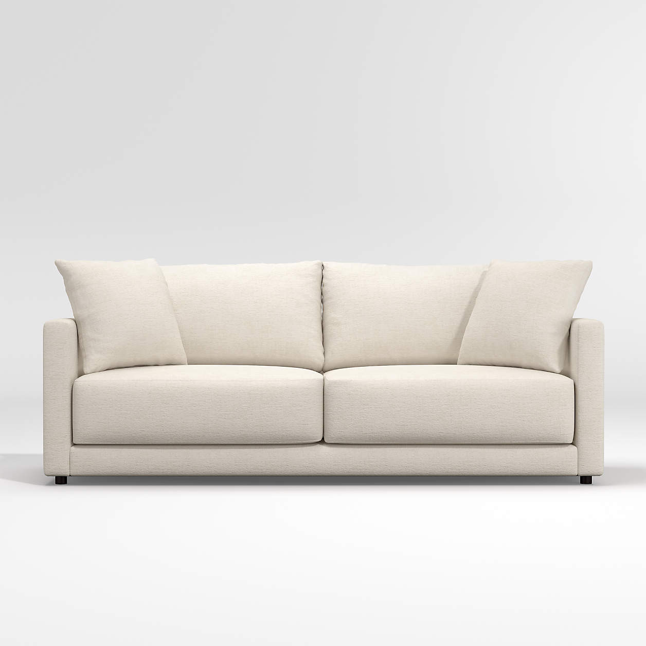 Gather Deep-Seated Sofa + Reviews | Crate and Barrel | Crate & Barrel