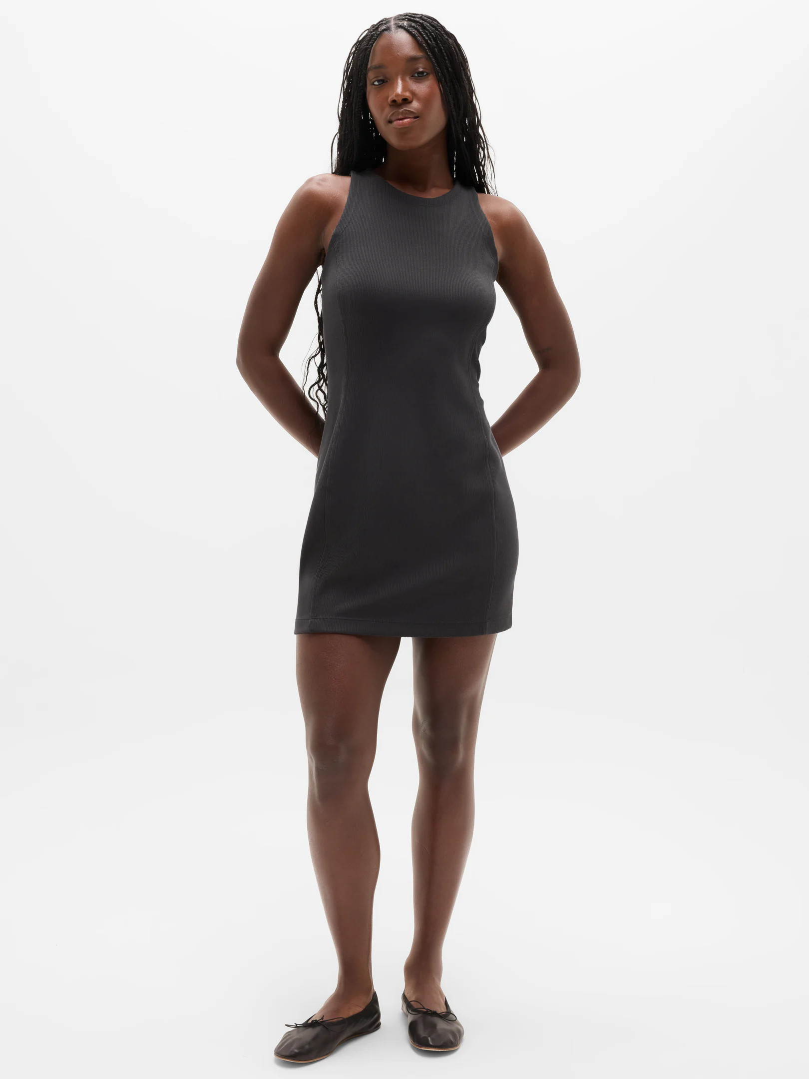 Seasoft Rib Mini Tank Dress | Athleta