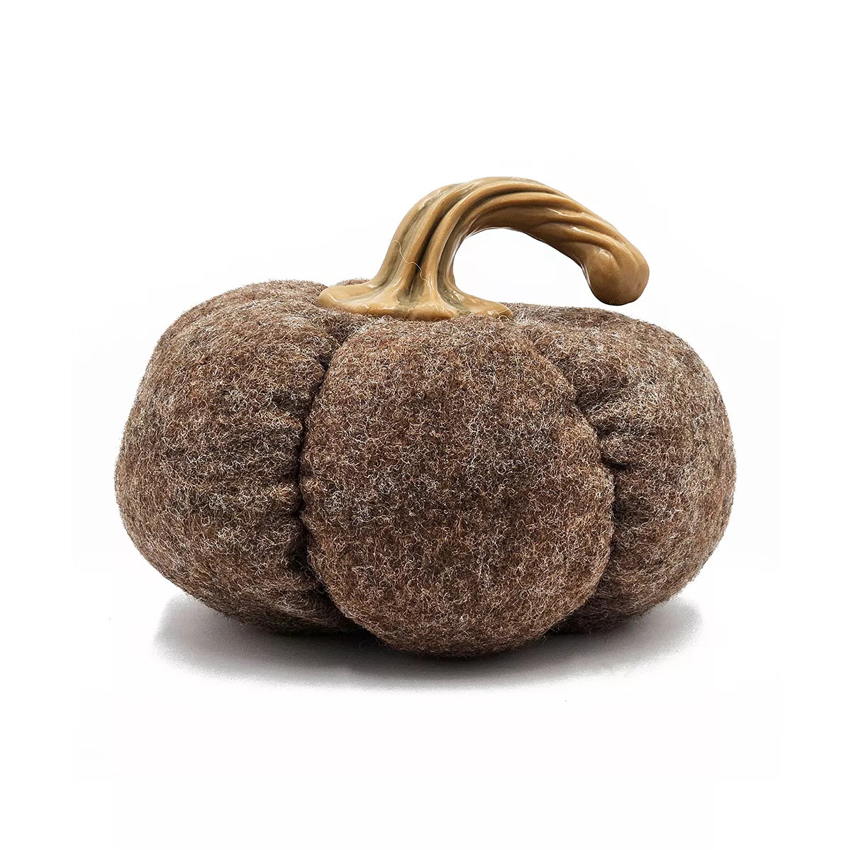 Set of 3 Brown Fabric Pumpkins, 8.3x8.3x5.5in for Fall Harvest Festival and Thanksgiving Table De... | Target
