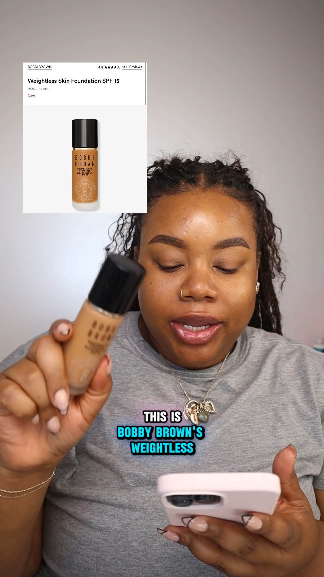 NEW Bobbi Brown weightless foundation 

#LTKBeauty