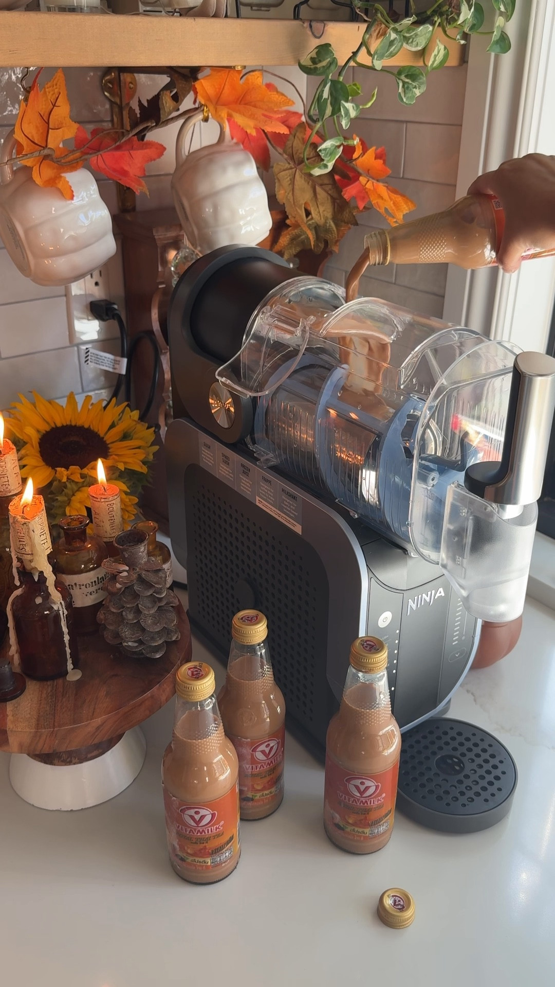 Zero regrets. We slushied Thai milk tea and K wants to make a lychee sake tonight. What should we slushi next?! 

I haven’t been this excited for a kitchen appliance in a hot minute. I feel like a kid with a new toy. lol 

#slushie #summerdrinks #thaimilktea #kitchenappliances #easyrecipes 

#LTKHome #LTKVideo