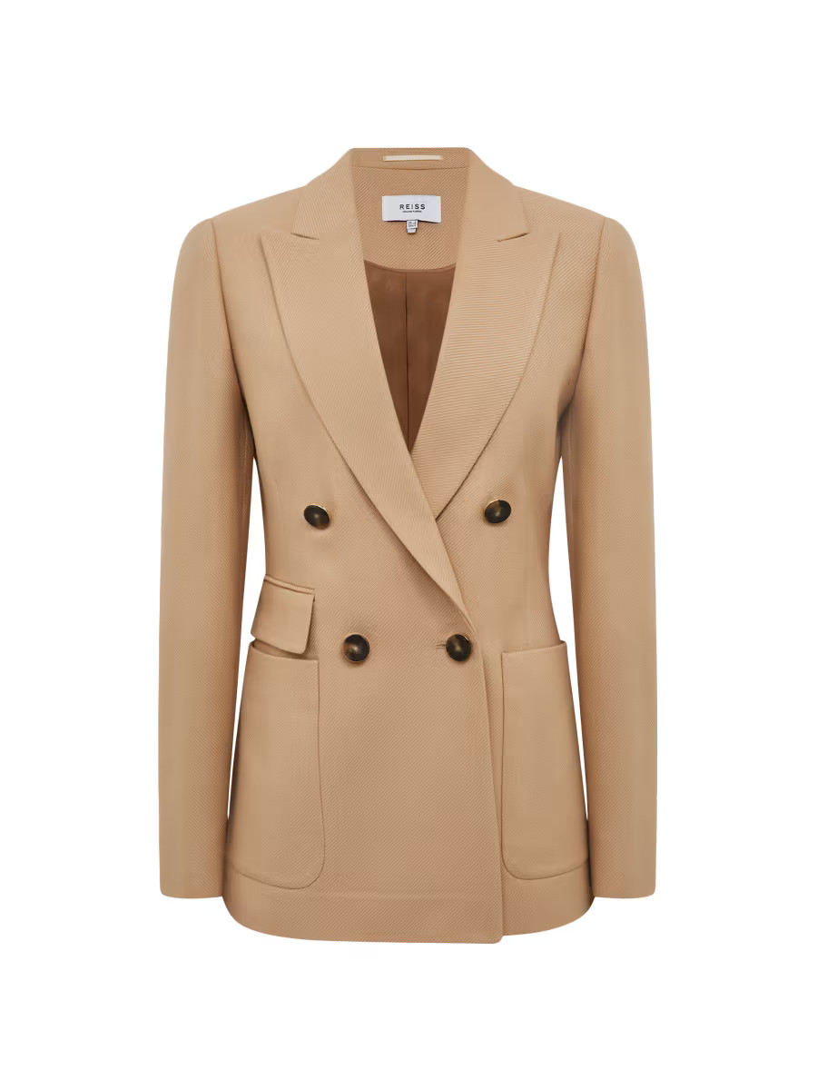 Shop Reiss Larsson Wool-Blend Blazer | Saks Fifth Avenue | Saks Fifth Avenue