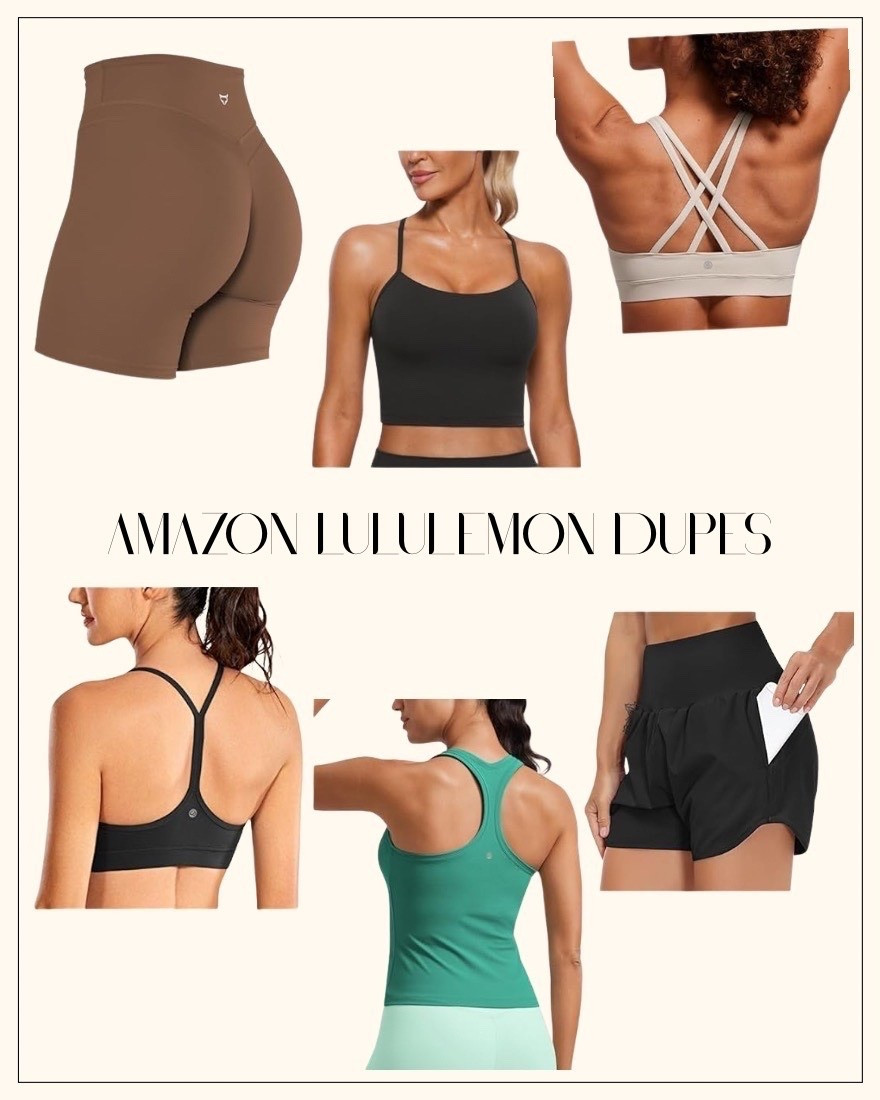 Amazon lululemon dupes for the summer!!

#LTKSeasonal #LTKActive #LTKSaleAlert