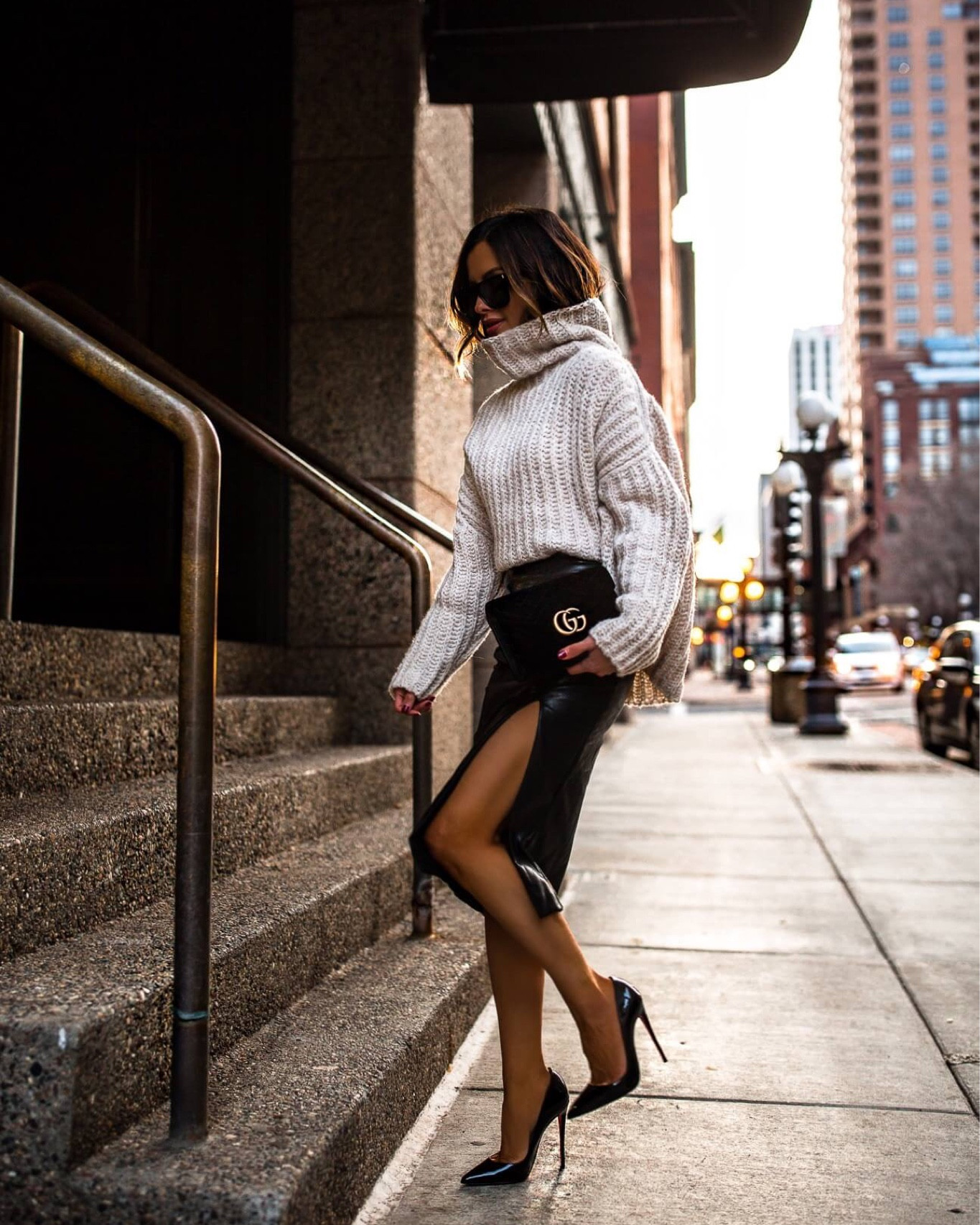 Winter workwear / office attire 
Revolve faux leather skirt wearing an XXS - runs TTS
Under $100!



#LTKfindsunder100 #LTKworkwear #LTKstyletip