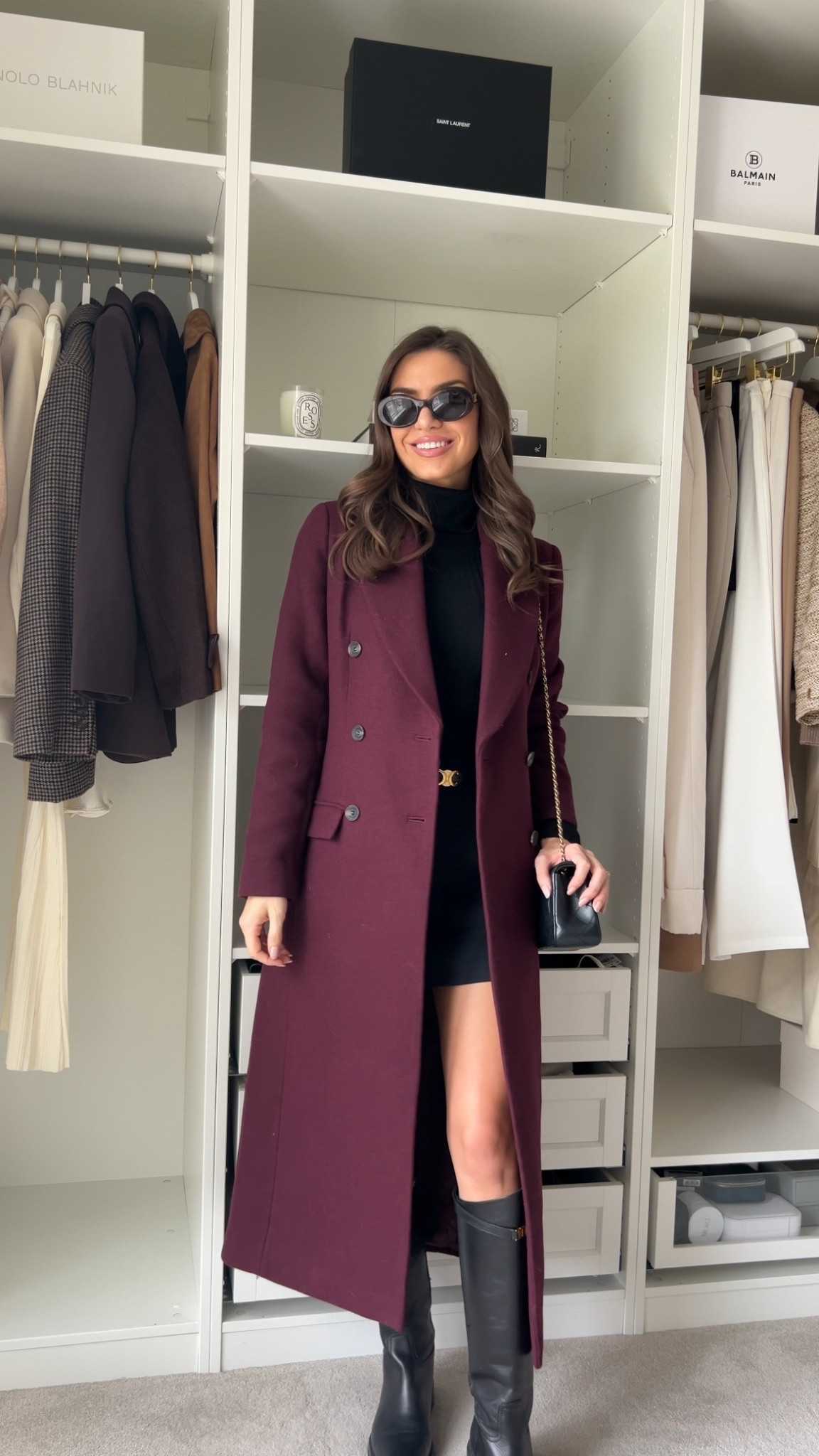 Love this burgundy wool
Coat ❤️✨

#LTKuk #LTKautumn #LTKwinter