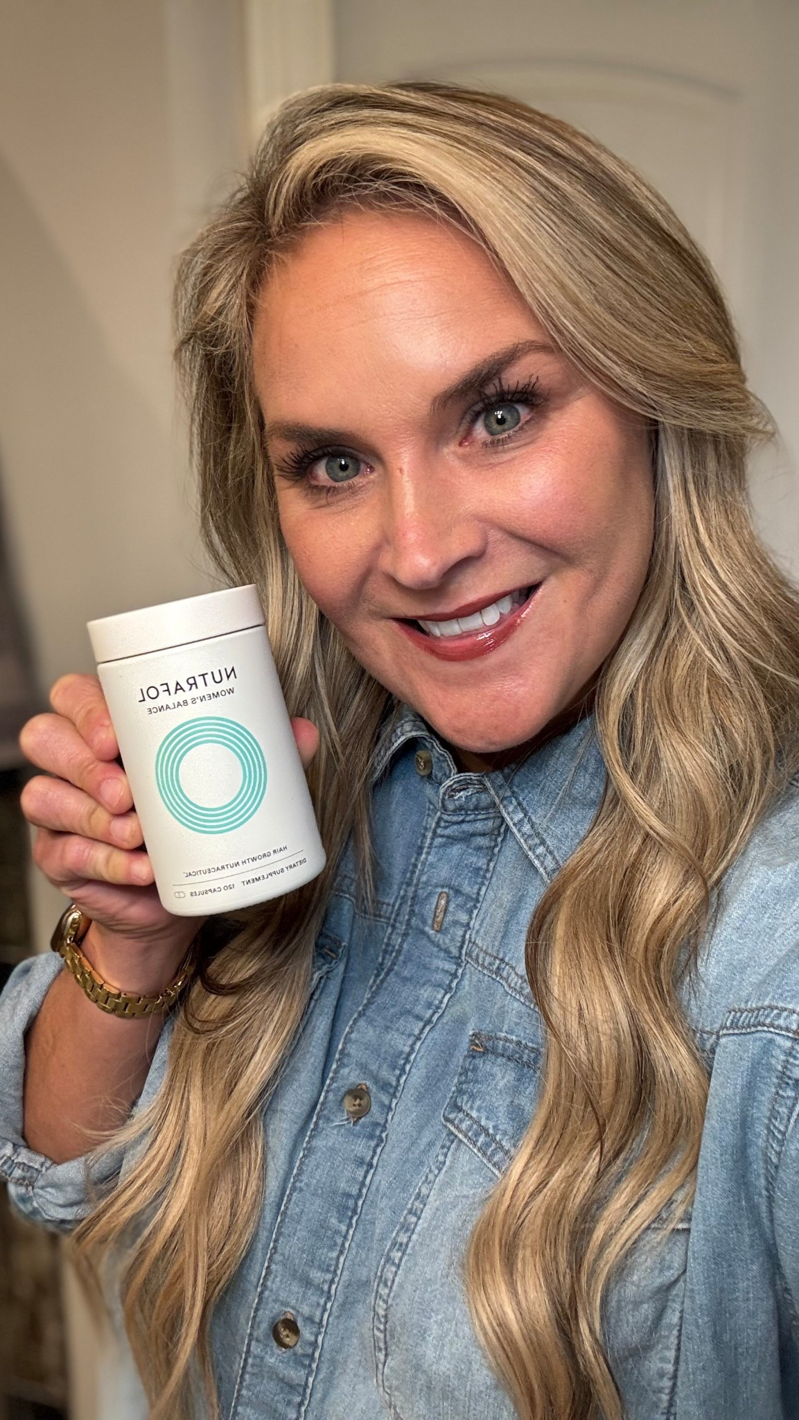 This is the Nutrafol formula that has been a total game changer for my hair. The women’s balance blend is designed to support thicker stronger healthier looking hair and I’ve seen a real difference. It helps with growth strength and overall hair wellness.  Linking everything for you so you can shop it fast and easy.

#LTKmorningroutine #LTKBeauty #LTKOver40