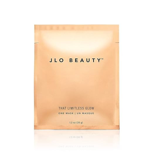 JLO BEAUTY That Limitless Glow Face Mask | Visibly Tightens, Lifts, Hydrates, Plumps, & Brightens... | Amazon (US)