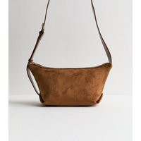 Tan Faux Suede Sling Bag New Look | New Look (UK)
