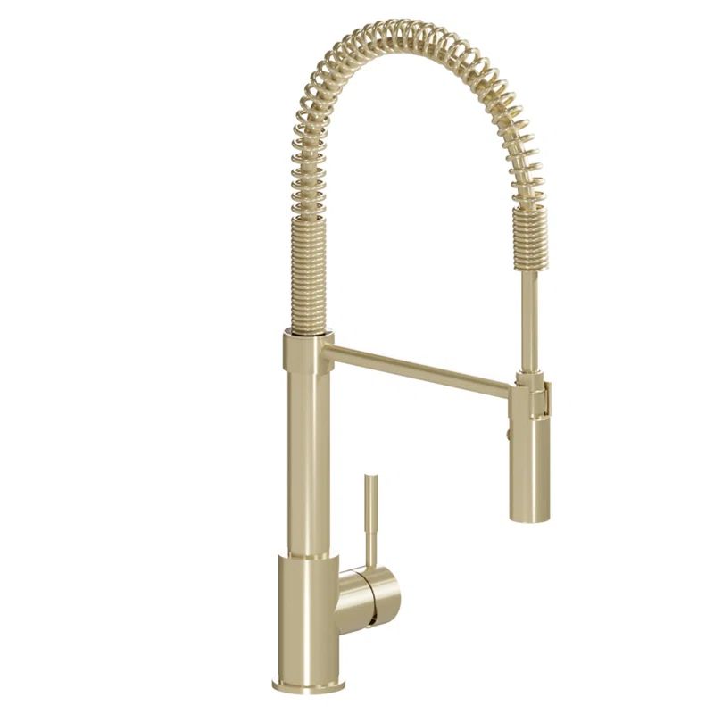 Sierra Pull Down Single Handle Kitchen Faucet with Side Spray and Accessories | Wayfair North America