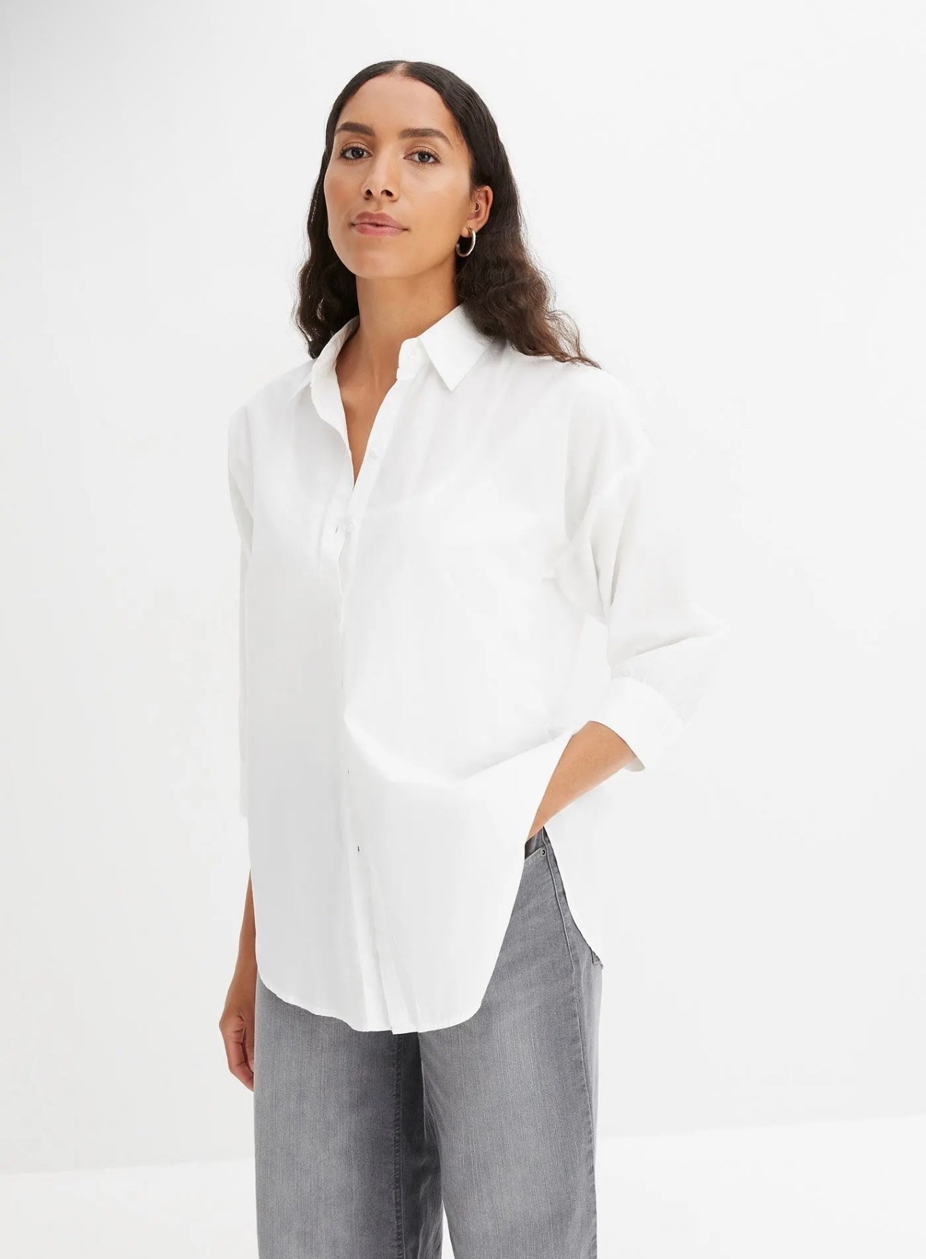 Baumwoll Bluse