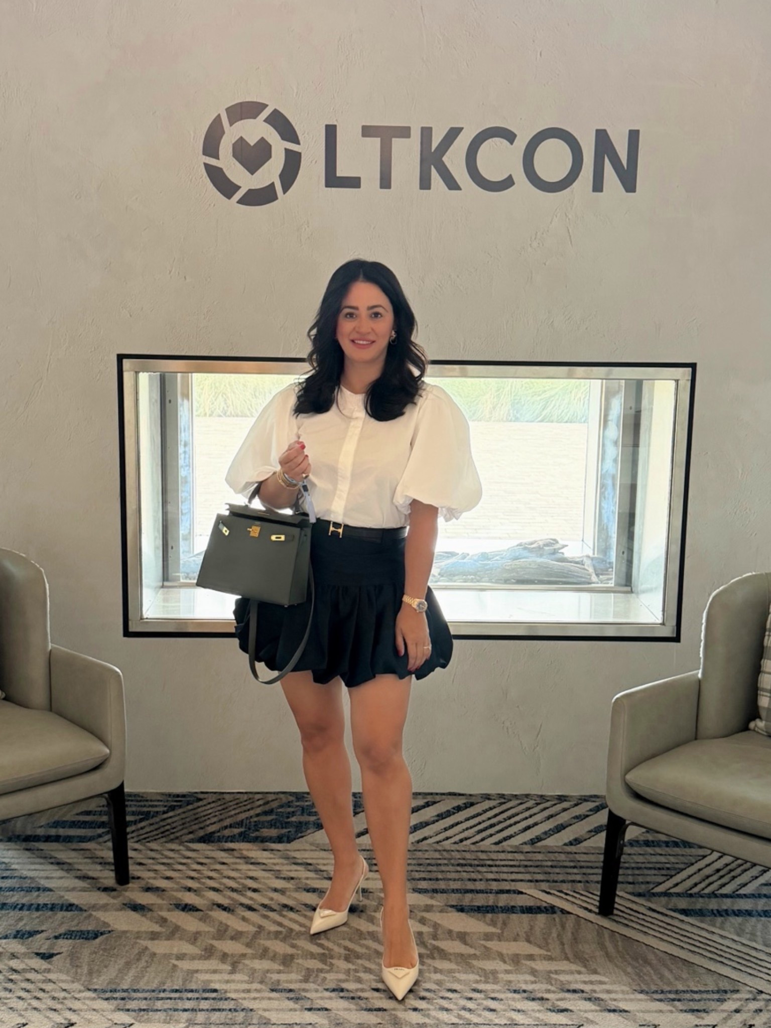 LTKCon day two outfit! My skirt is on sale and perfect for a summer to fall transition! Also- I’m guilty of owning these shoes in two colors! They’re so comfy!

#LTKCon #LTKootd #LTKmomlife
