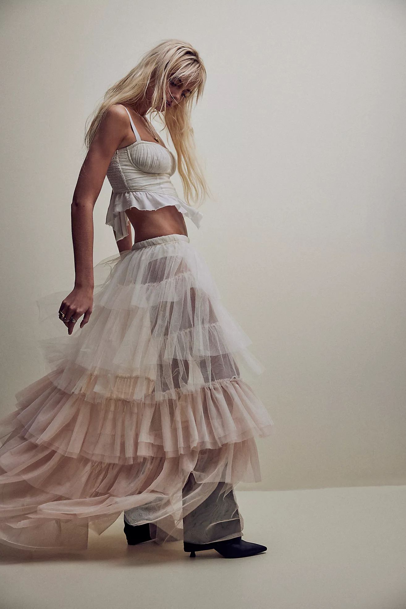 Tulle Much Half Slip | Free People (Global - UK&FR Excluded)