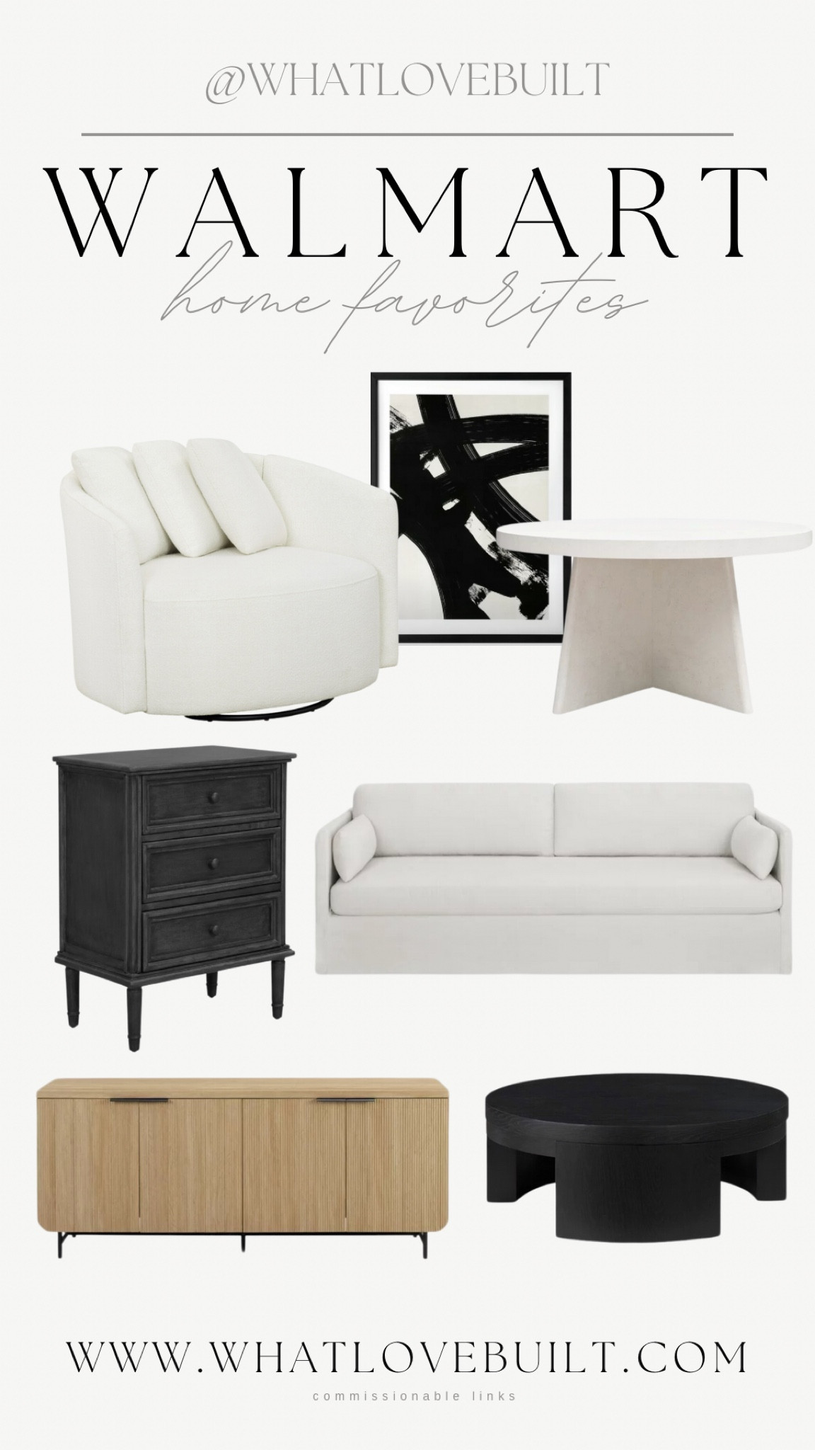 Walmart Home Furniture Favorites

#furniture #home #walmart #walmarthome #bedroom #bedroomgfurniture #sofa #couch #modernhome #modern #wallart #entertainmentcenter #coffeetable

#LTKfindsunder100 #LTKfindsunder50 #LTKhome
