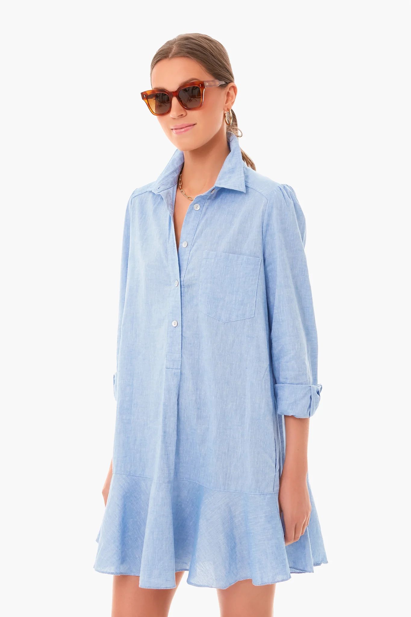 Chambray Callahan Shirt Dress | Tuckernuck (US)