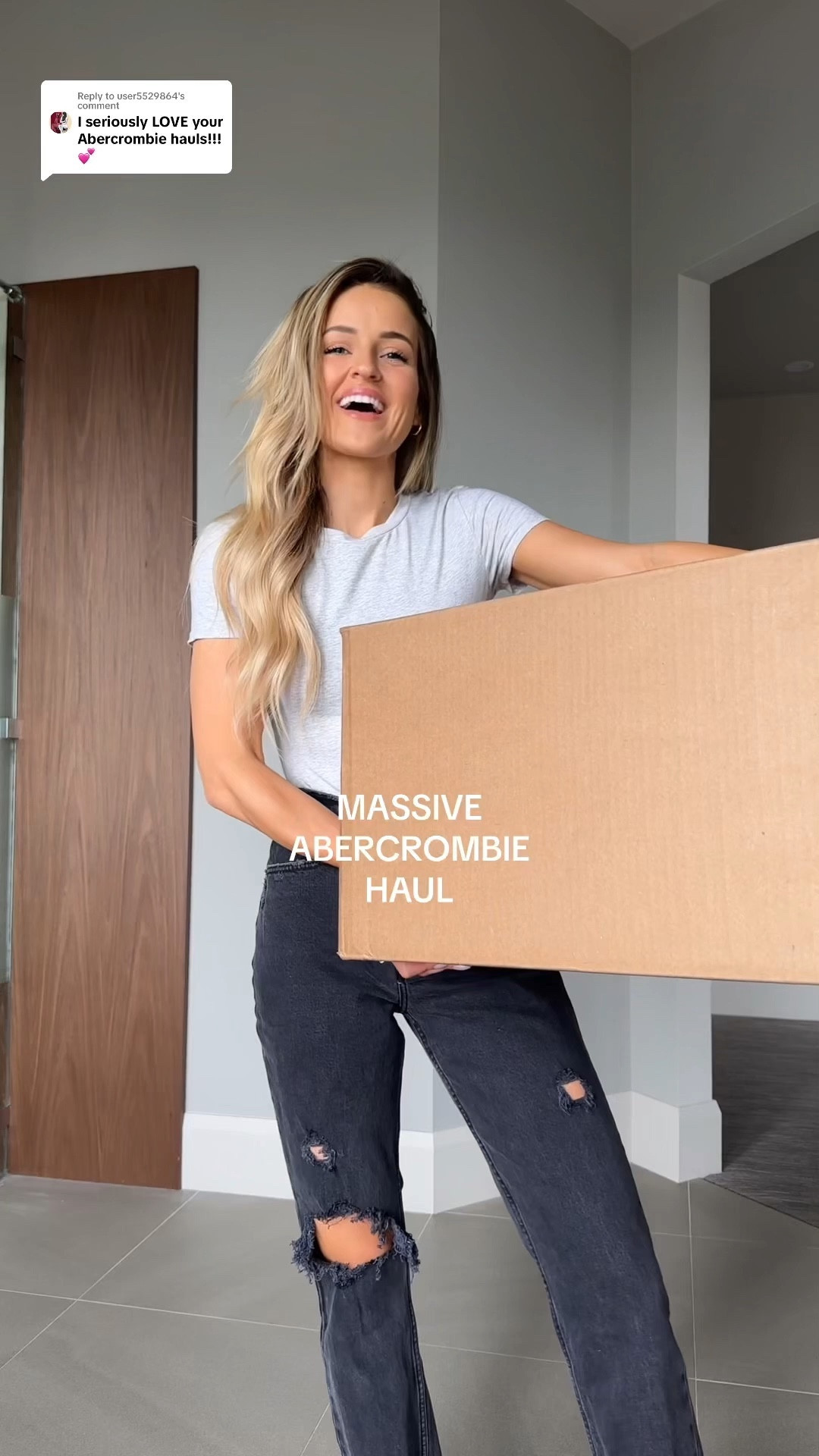 She’s at it again with a huge Abercrombie haul! 🤭 Today is the last day to save 20% off your entire Abercrombie order with any YPB purchase! I also posted a full YPB haul a couple days ago! 🤍

The light wash jeans are a 24L in curve love, the medium wash jeans are a 25 L in regular, mens hoodie is a large, and white YPB crew is a Medium! Everything else is a size small and the shorter dresses are all small in the tall length!! 

My outfit at the beginning of the video is linked in my previous LTK post!  
Happy shopping, friends!! 🫶

Abercrombie, Abercrombie Haul, Abercrombie try on, Abercrombie dress, Abercrombie jeans, Abercrombie traveller dress, Abercrombie sale

#LTKunder100 #LTKstyletip #LTKsalealert