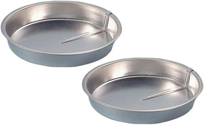 Quick Release Easy-Out Cake Pan Set of 2, Effortlessly Bake and Serve Perfect Cakes and Pies, 9" ... | Amazon (US)