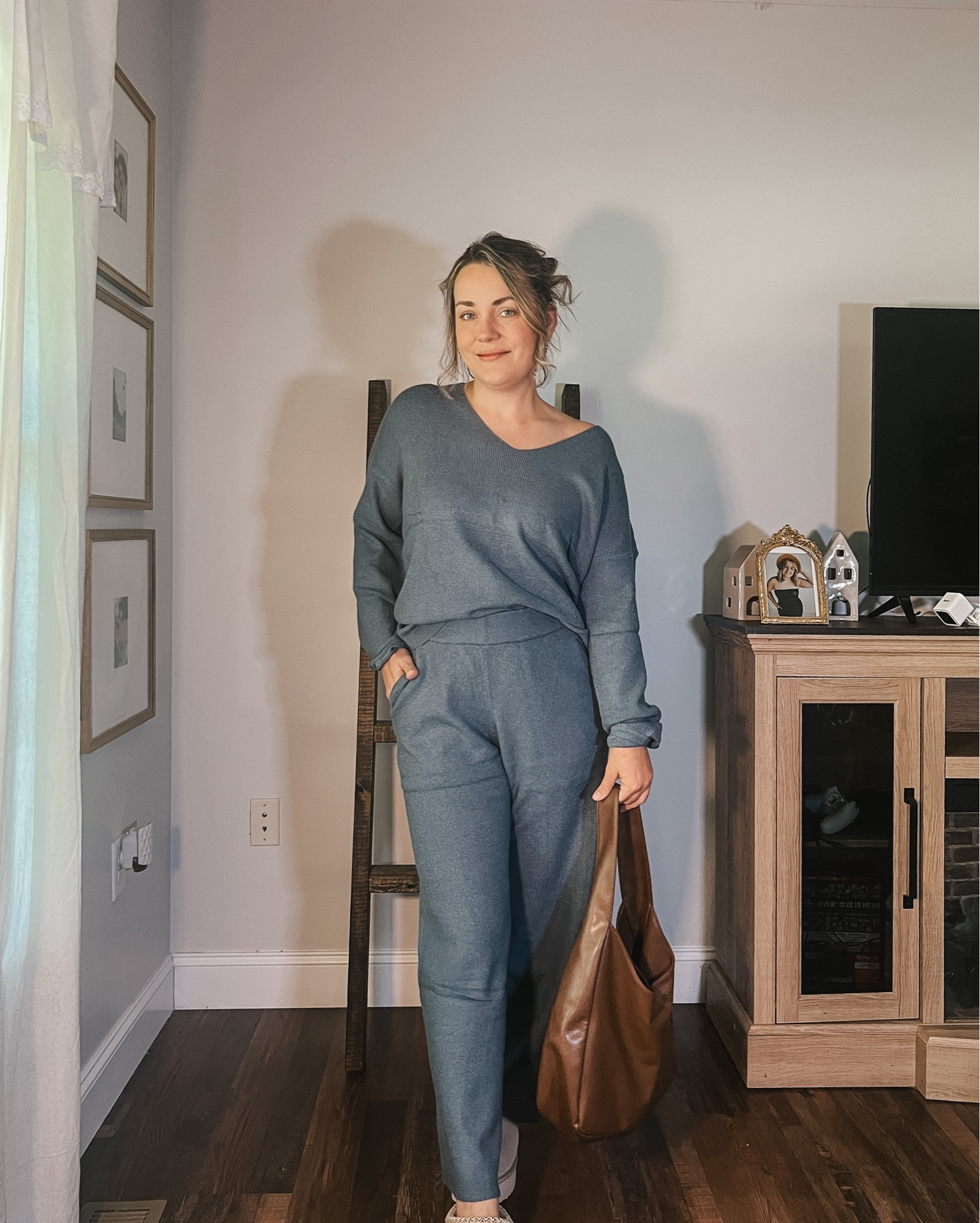 Stay stylish and comfortable this season with the must-have Women’s 2-Piece Sweater Set available on Amazon! This set features a long sleeve knit pullover and wide-leg pants, making it perfect for cozy days at home or casual outings.

Choose from a variety of colors to match your style, and effortlessly elevate your look with ankle boots or sneakers. Embrace the perfect blend of comfort and chic this Fall/Winter!

#SweaterWeather #FallFashion #Loungewear #CozyChic #WinterStyle

#LTKFindsUnder50 #LTKSaleAlert #LTKSeasonal