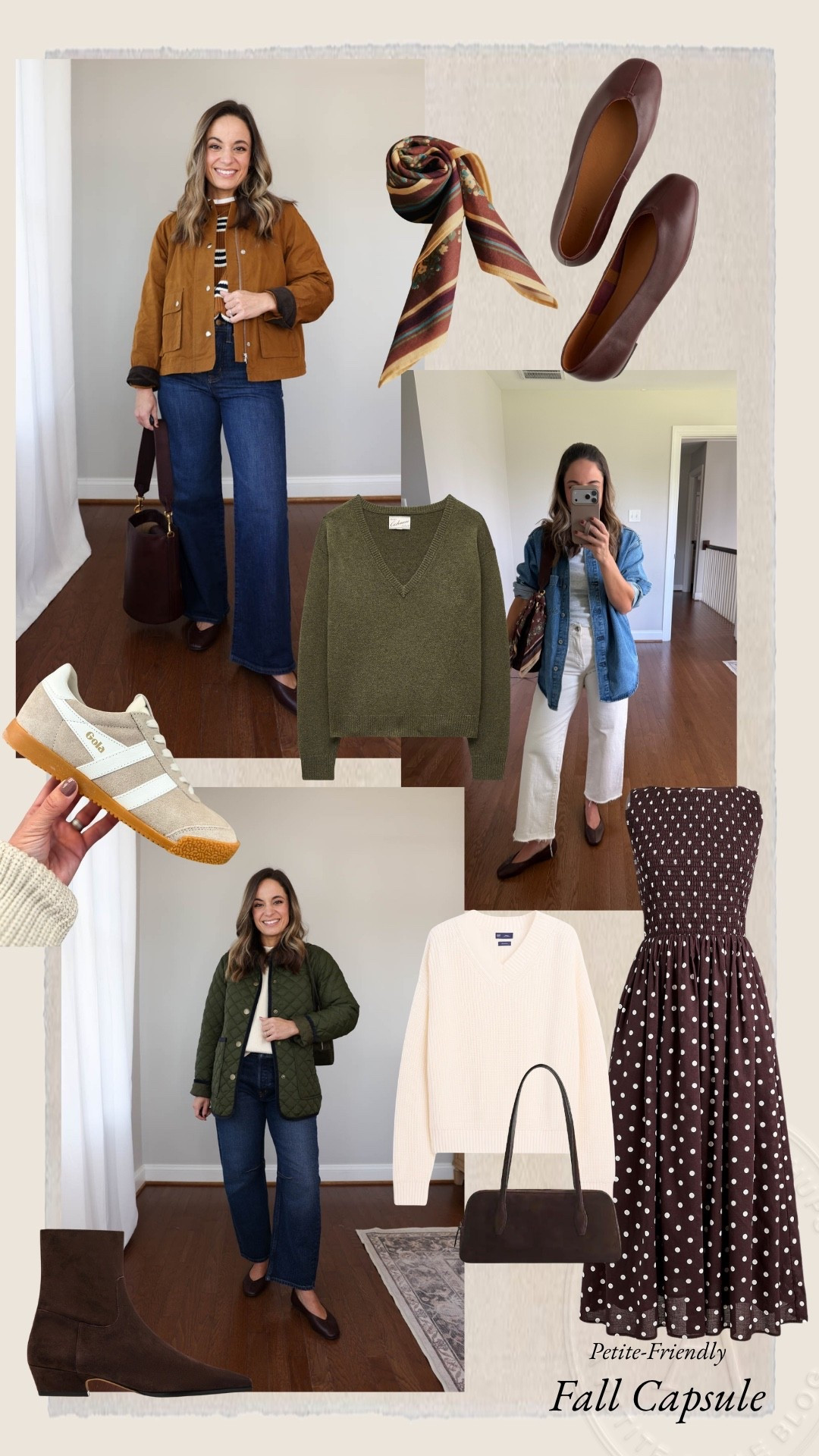 Take a behind the scenes look at the fall capsule! These are my initial thoughts, color combinations and pieces I intend to include. I may replace things for the final capsule for a better fit, styling or if they sell out before the final project but I thought you might enjoy a first look!

#LTKPetite