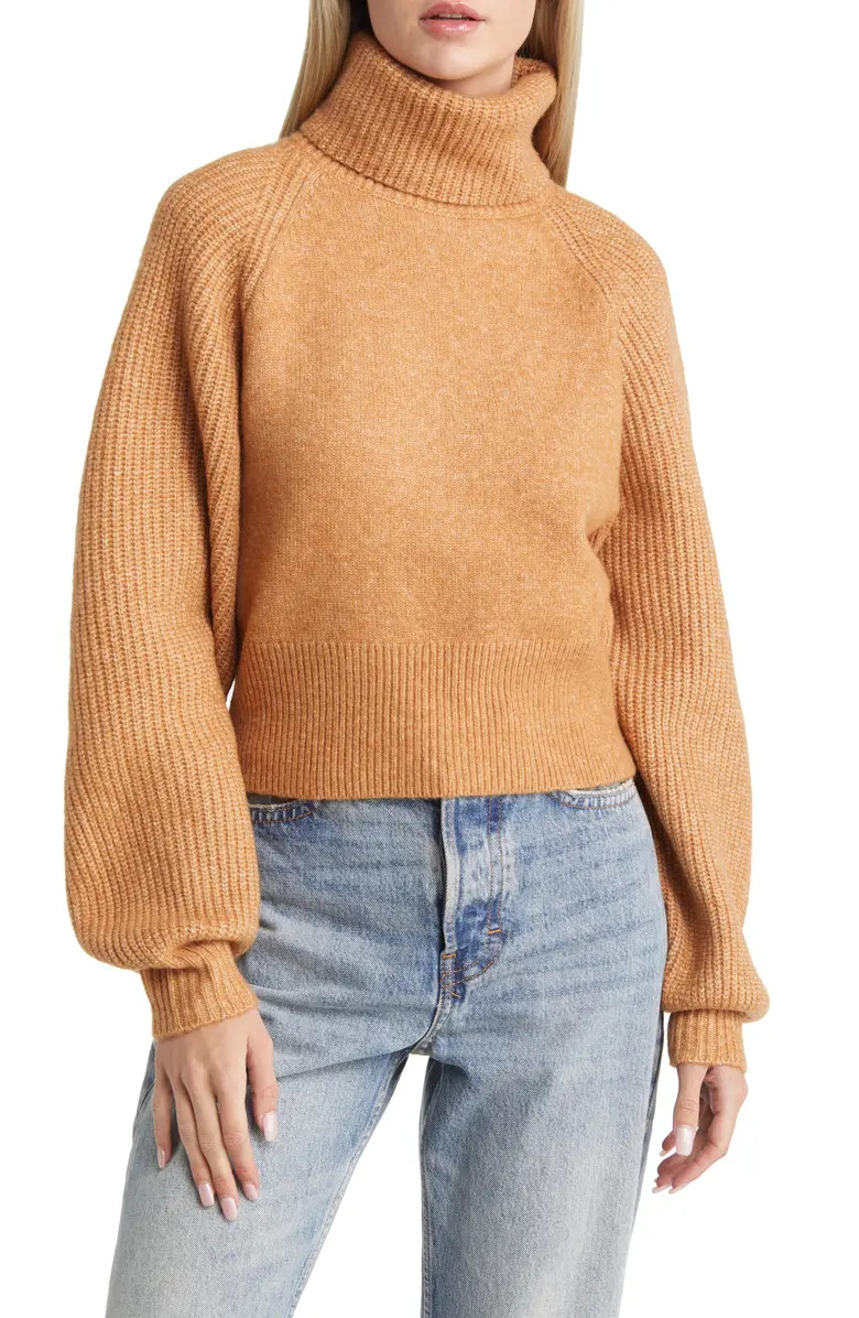 Topshop Rib Turtleneck Sweater | Nordstrom | Nordstrom