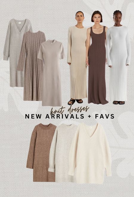 Knit dresses - new arrivals + favs

Leave a 🖤 to favorite this post and come back later to shop. 

outfit inspiration, autumn style, ribbed knit dress, long sleeve dress, knitted dress, Dissh, H&M, Abercrombie & Fitch. 

#LTKstyletip #LTKSeasonal #LTKeurope