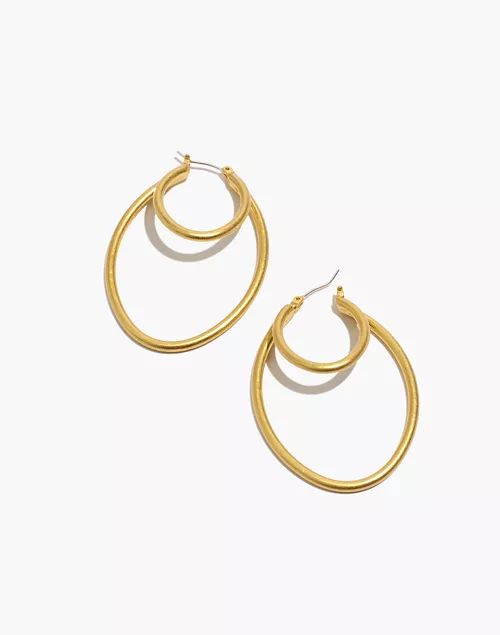 Double Hoop Earrings | Madewell