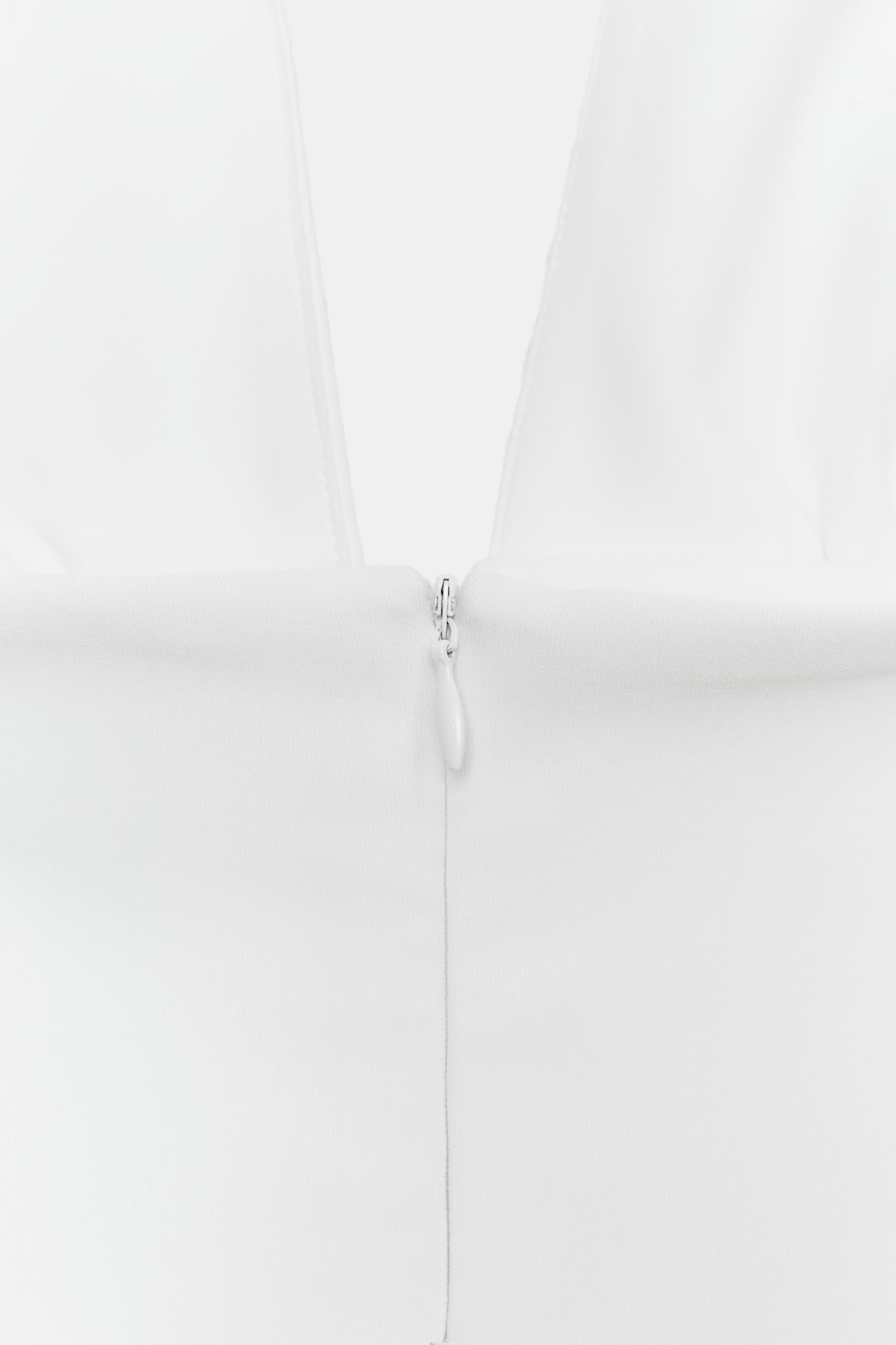 HALTER CAPE SKIRT DRESS | Zara US